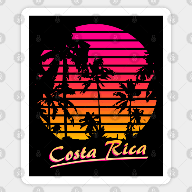 Costa Rica Sticker by Nerd_art